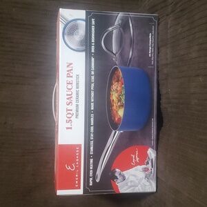 Emeril Lagasse 1.5QT Sauce Pan - Blue
